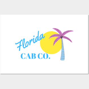 Florida Cab Co front & back Posters and Art